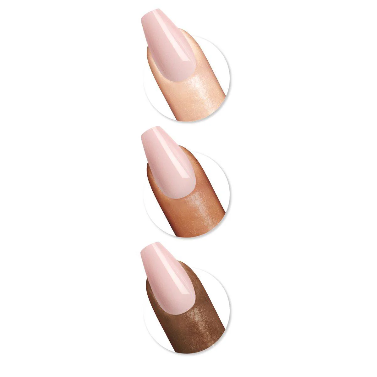 Sally Hansen Salon Effects Perfect Press-On Nails CO311 Soul Pink - Image 3