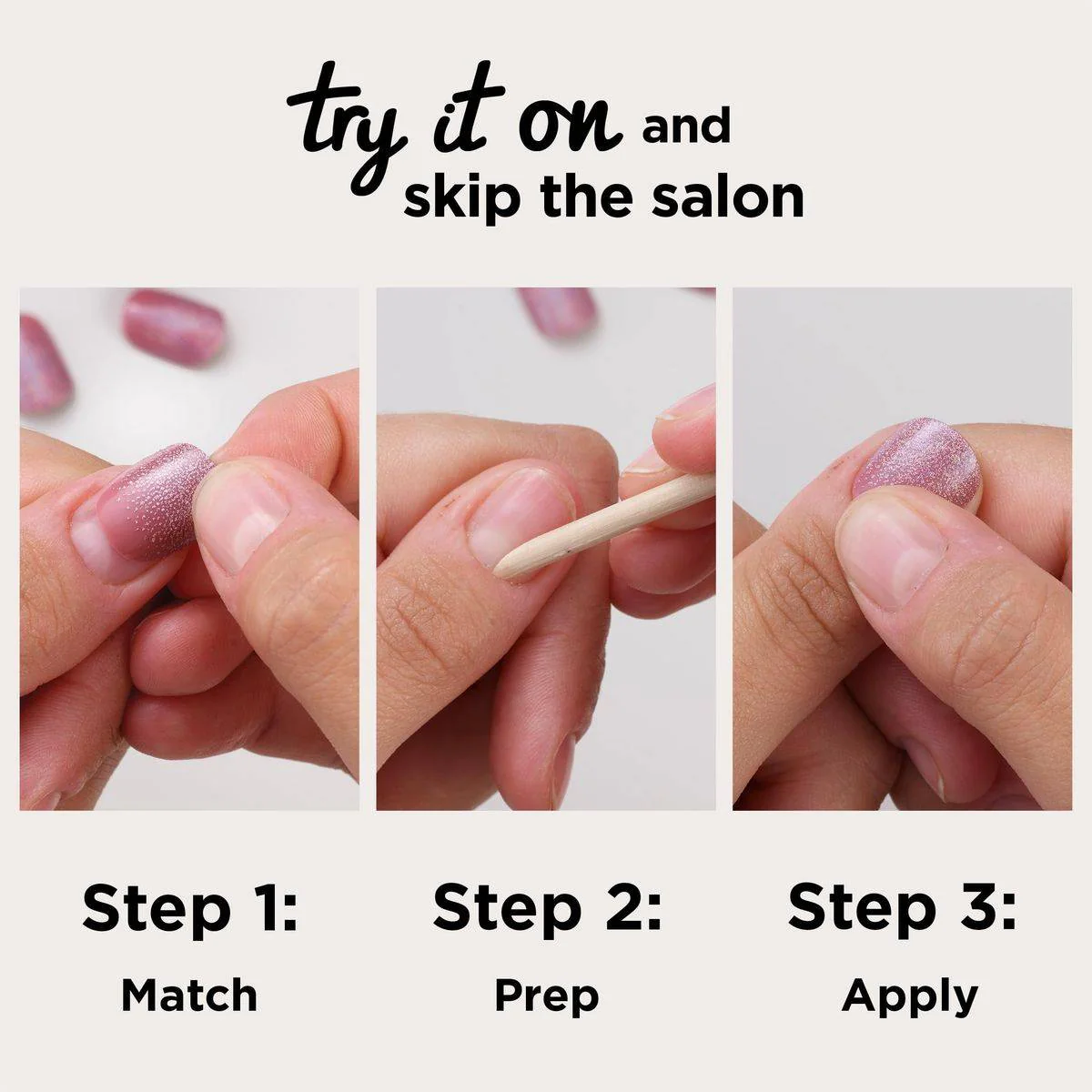 Sally Hansen Salon Effects Perfect Press-On Nails OV141 Out Of This Pearl - Image 3