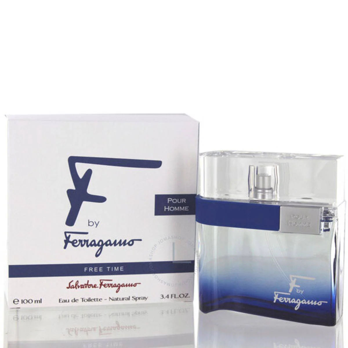 Salvatore Ferragamo By Ferragamo Free Time Pour Homme Eau de Toilette 100ml - Image 2