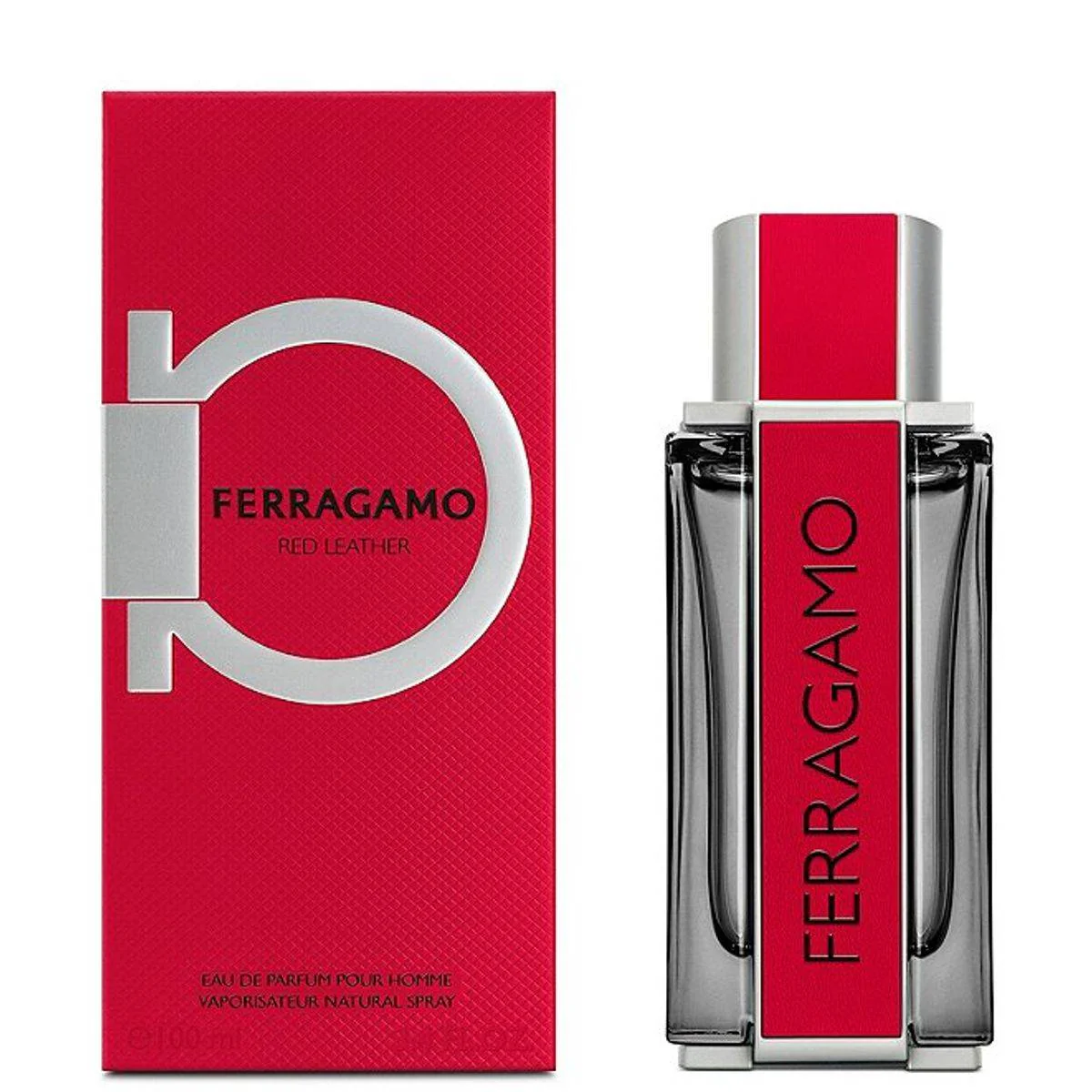 Salvatore Ferragamo Ferragamo Red Leather Pour Homme Eau de Parfum 100ml - Image 2
