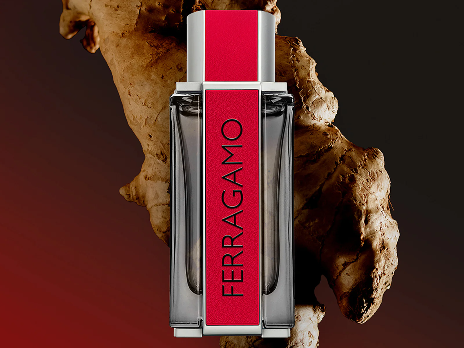 Salvatore Ferragamo Ferragamo Red Leather Pour Homme Eau de Parfum 50ml - Image 2