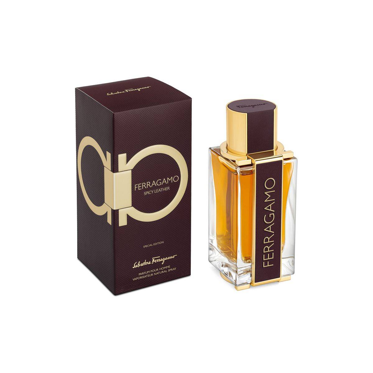 Salvatore Ferragamo Ferragamo Spicy Leather Pour Homme Parfum 100ml - Image 2
