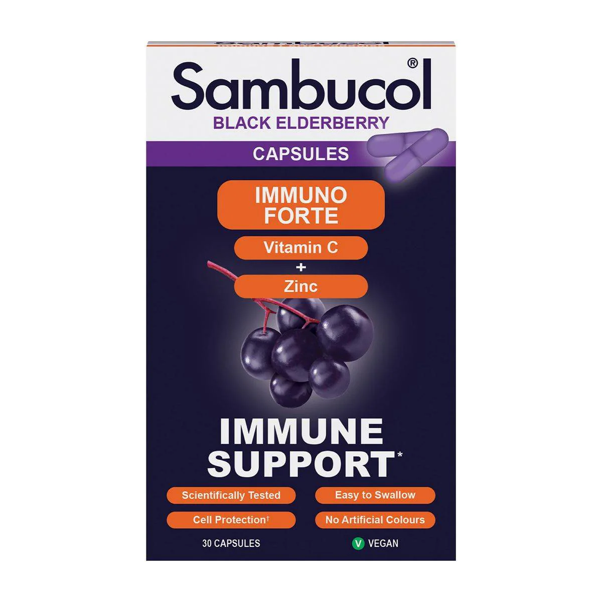 Sambucol Immuno Forte 30 Capsules