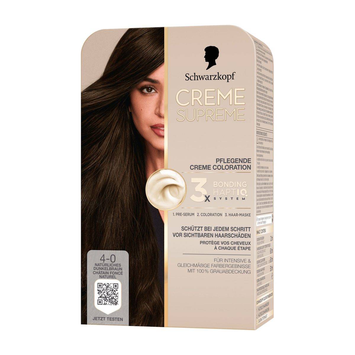 Schwarzkopf Creme Supreme Full Kit 4-0
