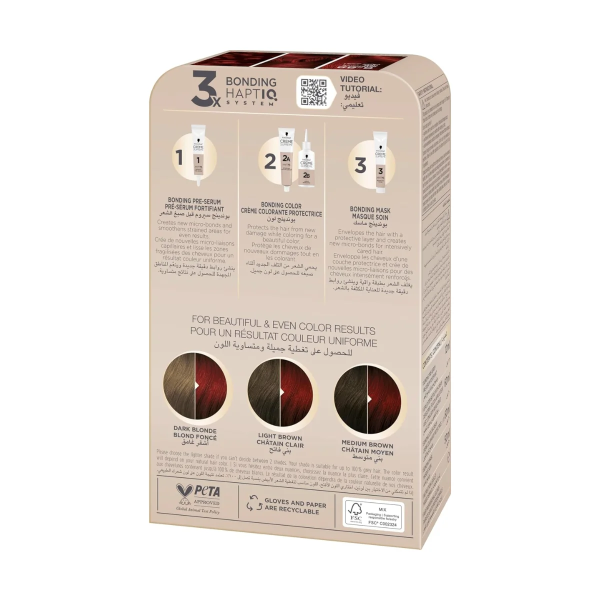 Schwarzkopf Creme Supreme Full Kit 6-88 - Image 2