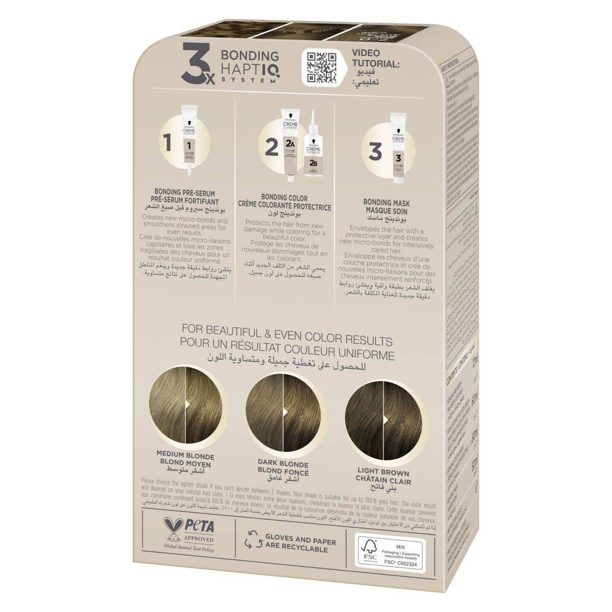 Schwarzkopf Creme Supreme Full Kit 7-0 - Image 2