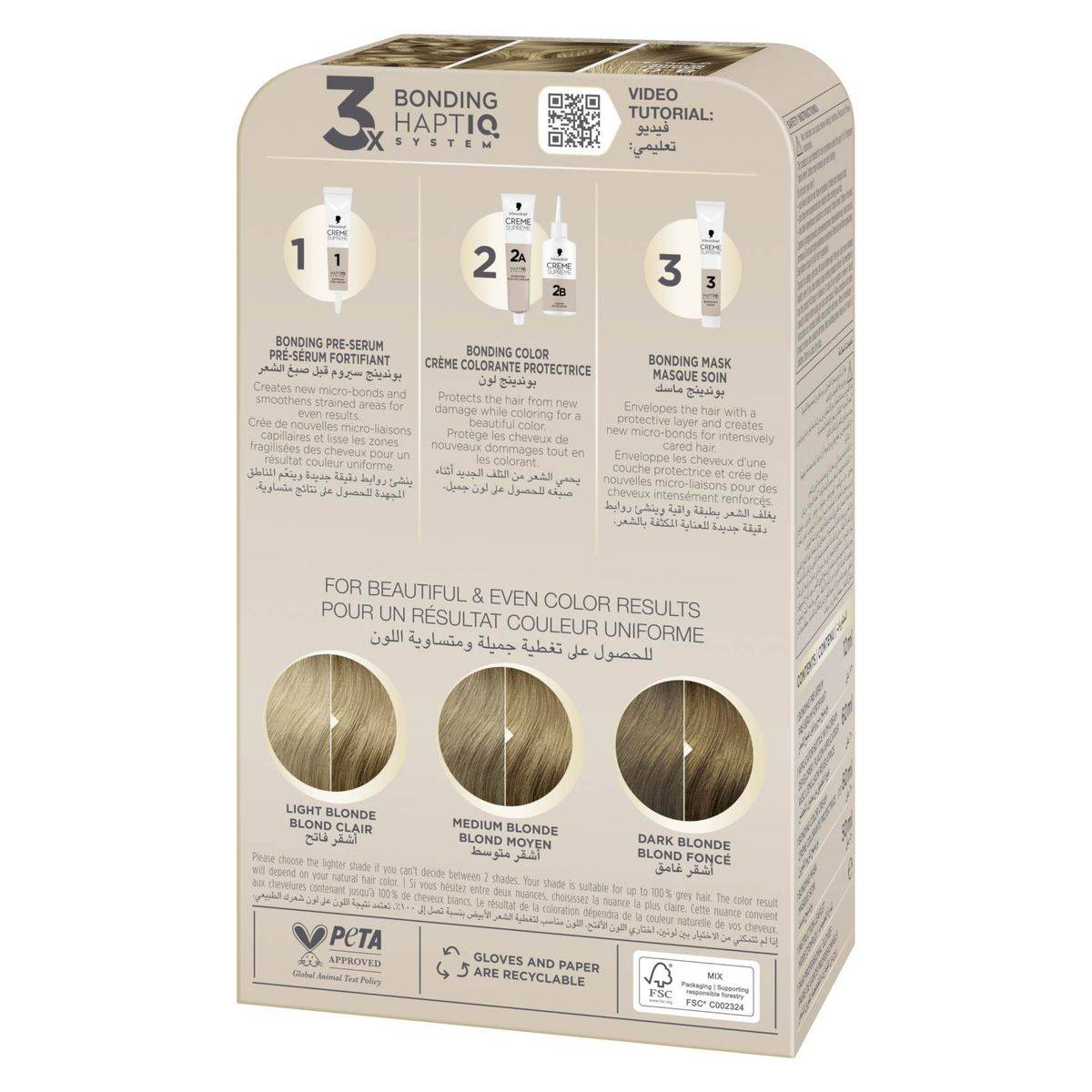 Schwarzkopf Creme Supreme Full Kit 8-0 - Image 2