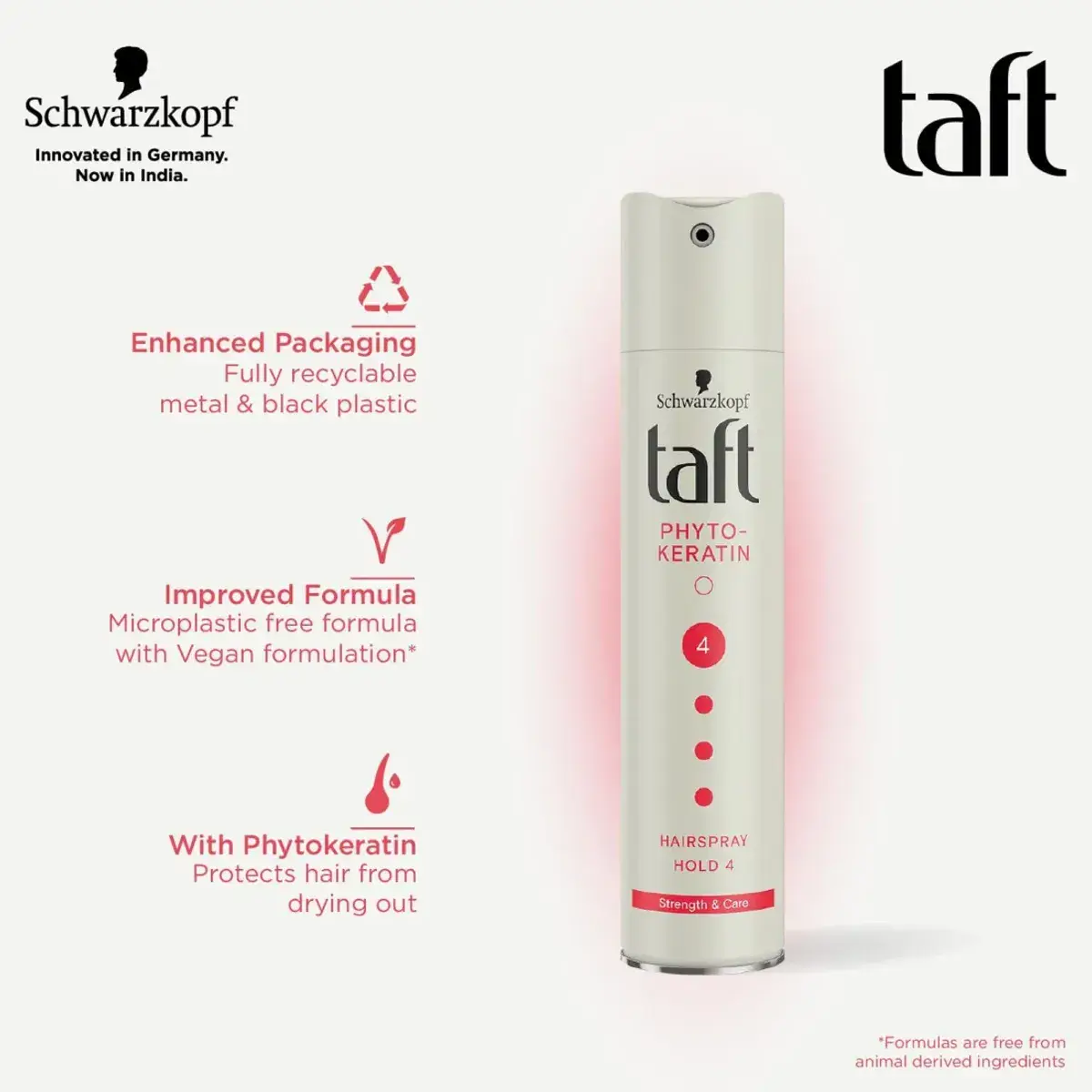 Schwarzkopf Taft Hair Spray Keratin 250ml - Image 3