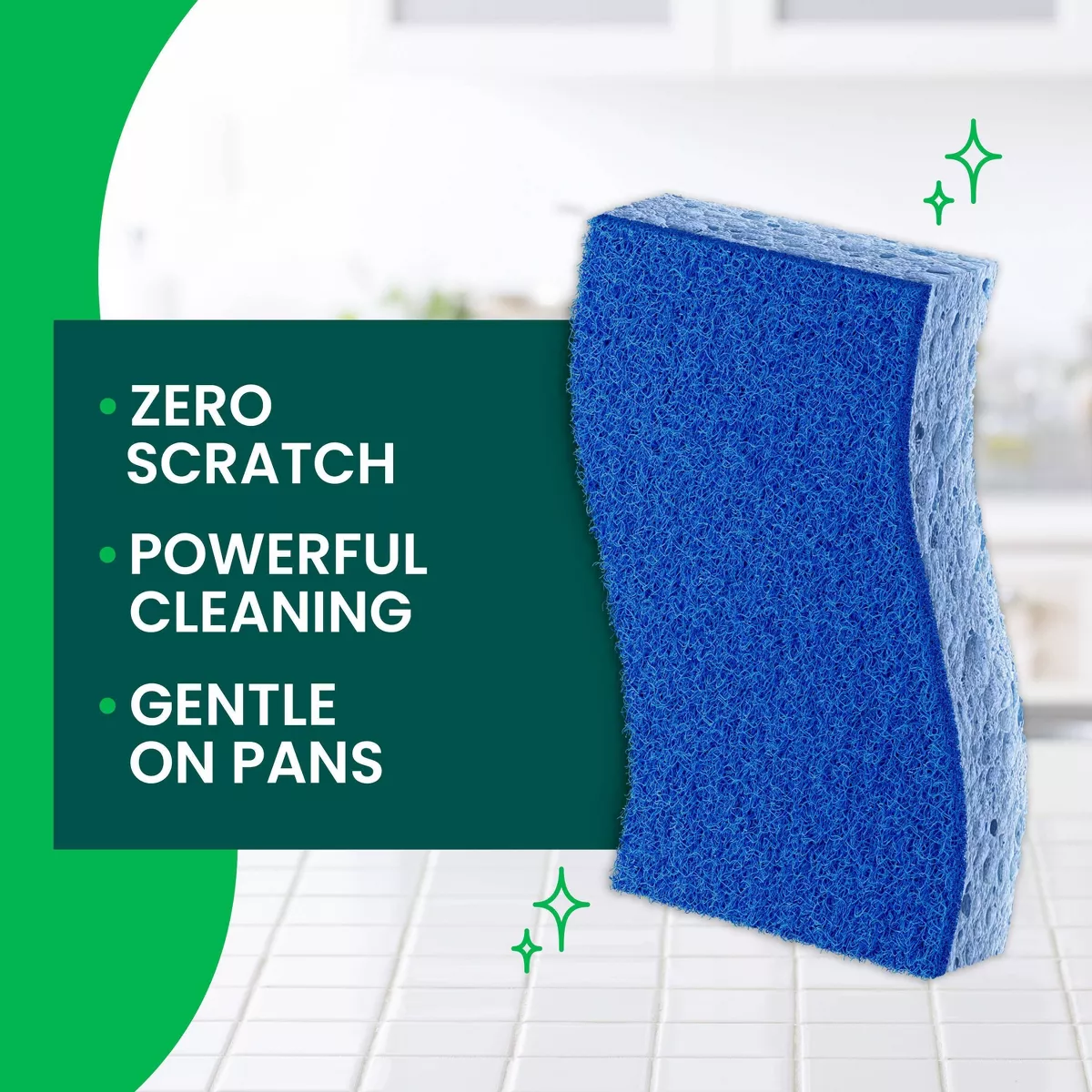Scotch-Brite Scrub Sponge Non Scratch 2 Packs - Image 4