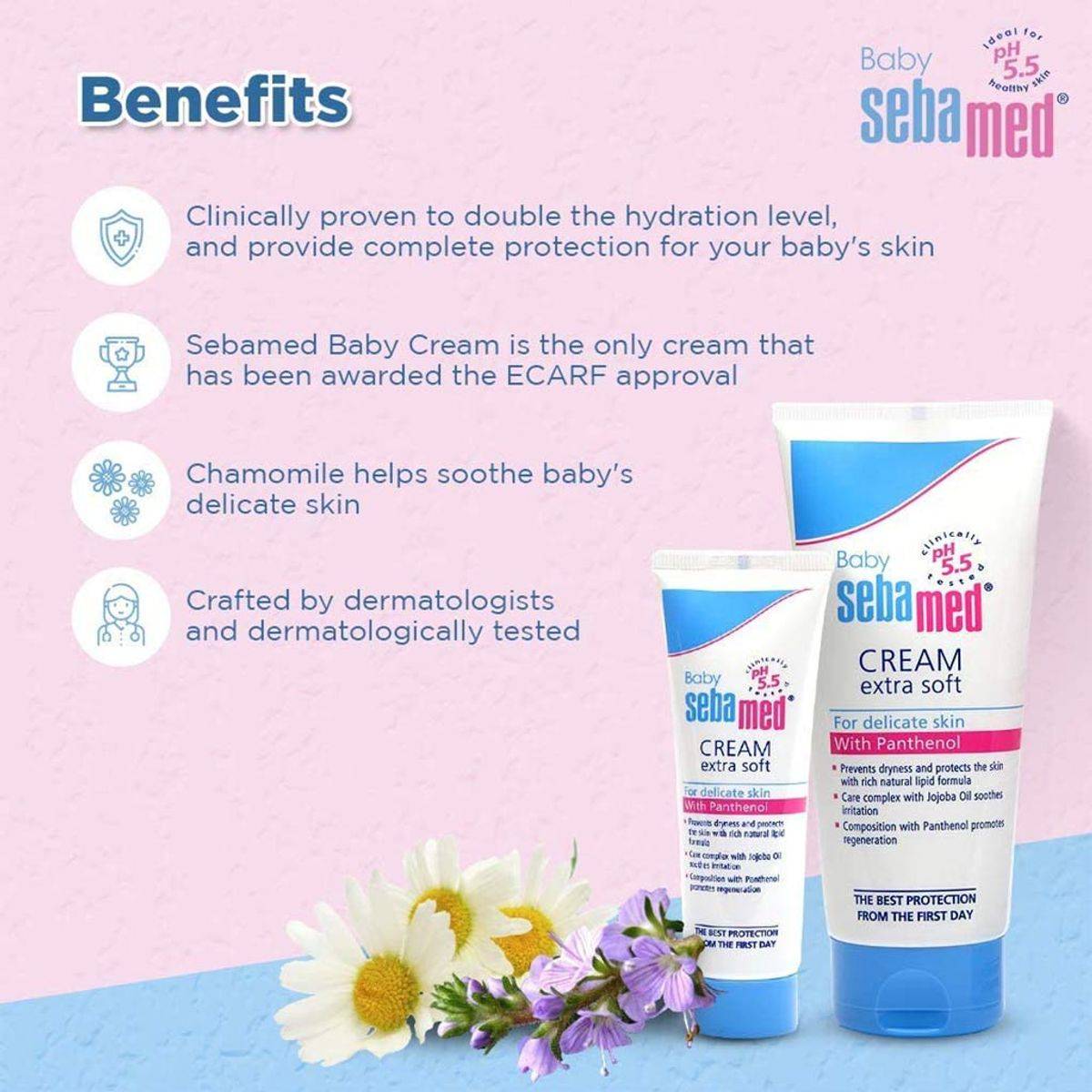 Sebamed Baby Extra Soft Cream 50ml - Image 3