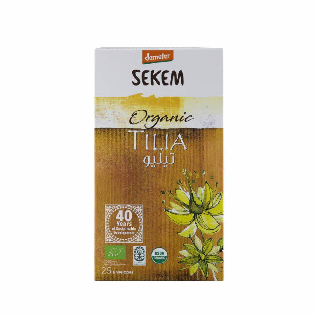 Sekem Organic Tea Tilia 25 Bags - Image 3