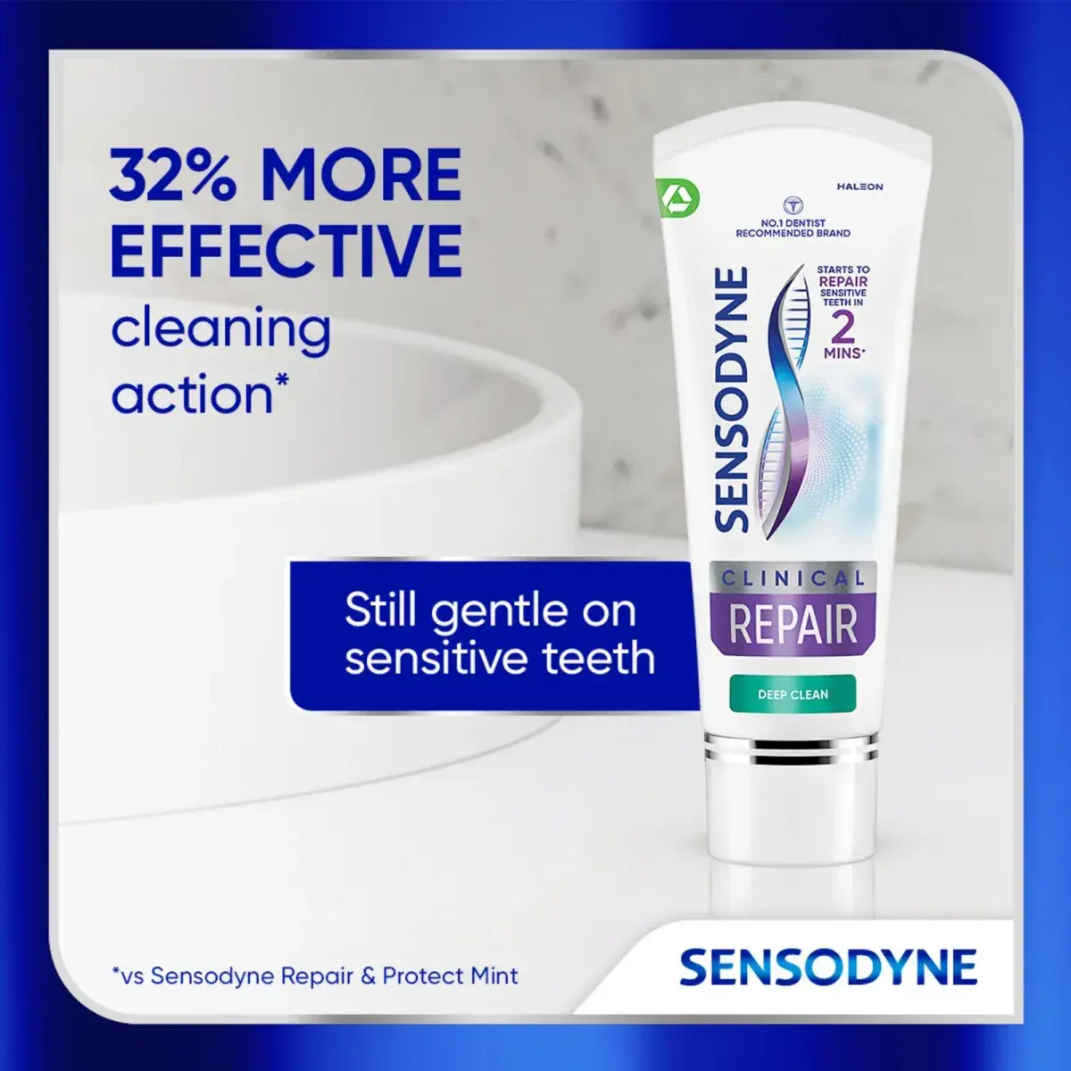 Sensodyne Toothpaste Clinical Repair Deep Clean 75ml - Image 3