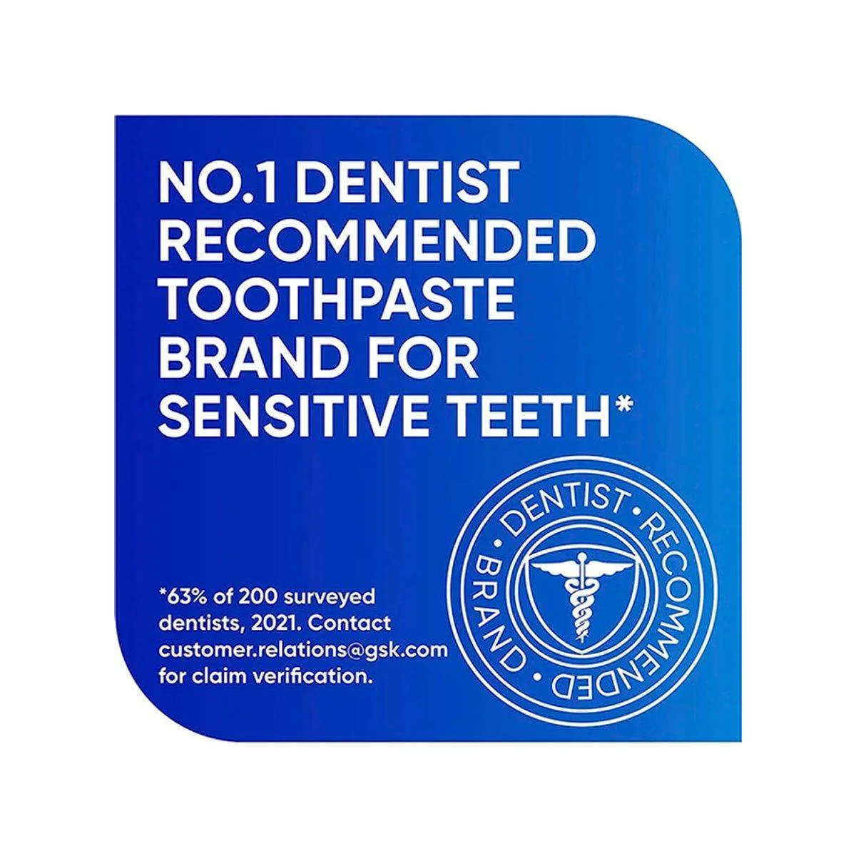 Sensodyne Toothpaste Rapid Action Whitening 75ml - Image 2