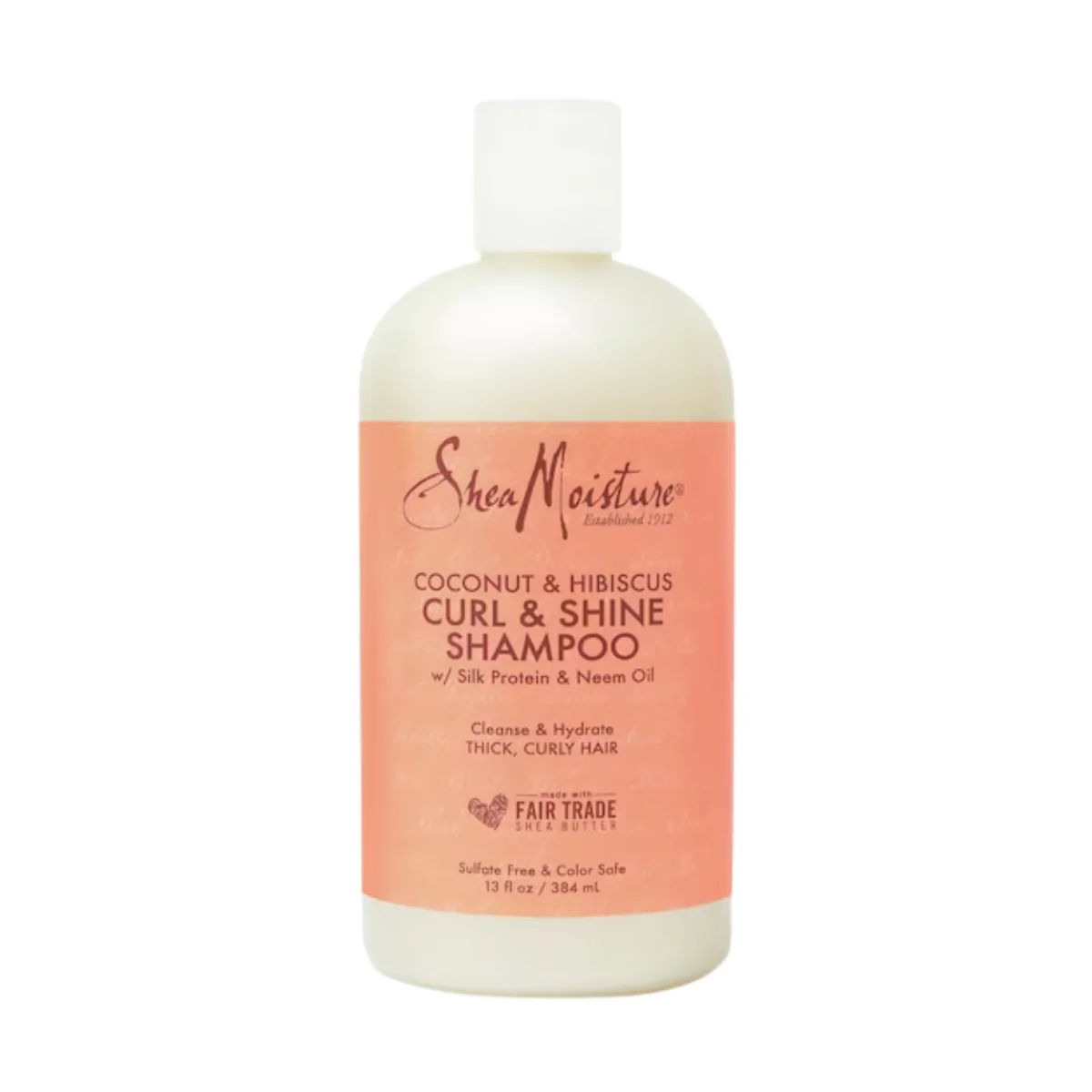 Shea Moisture Coconut & Hibiscus Curl & Shine Shampoo 384ml