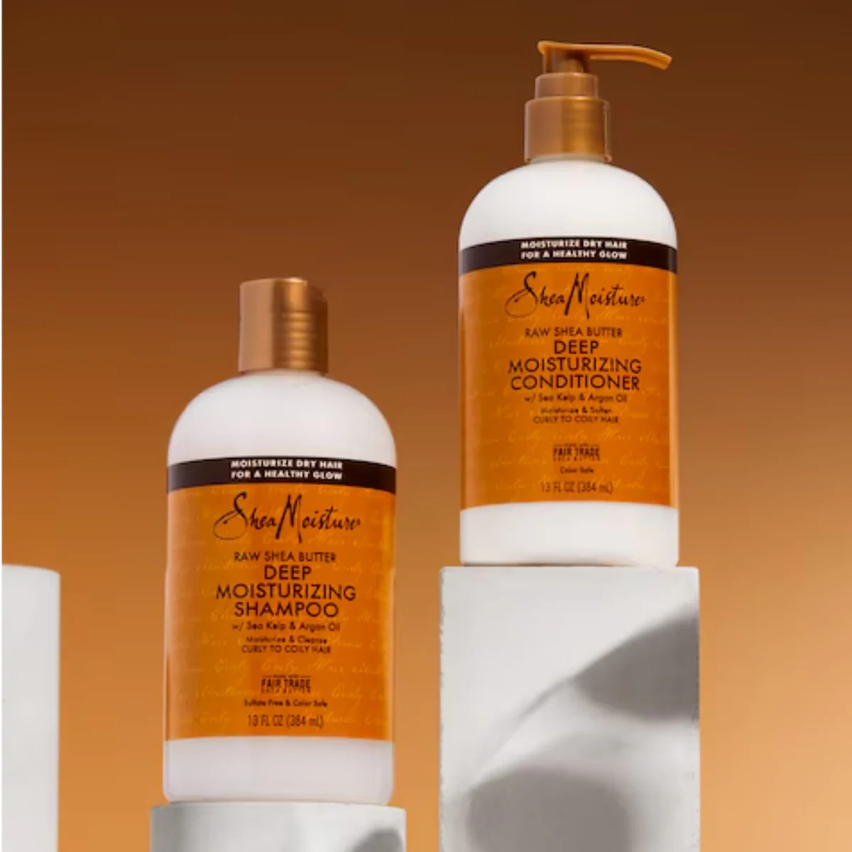 Shea Moisture Raw Shea Butter Deep Moisturizing Shampoo 384ml - Image 2