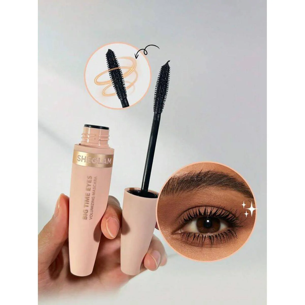 Sheglam Big Time Eyes Volumizing Mascara Black 9.5g - Image 2