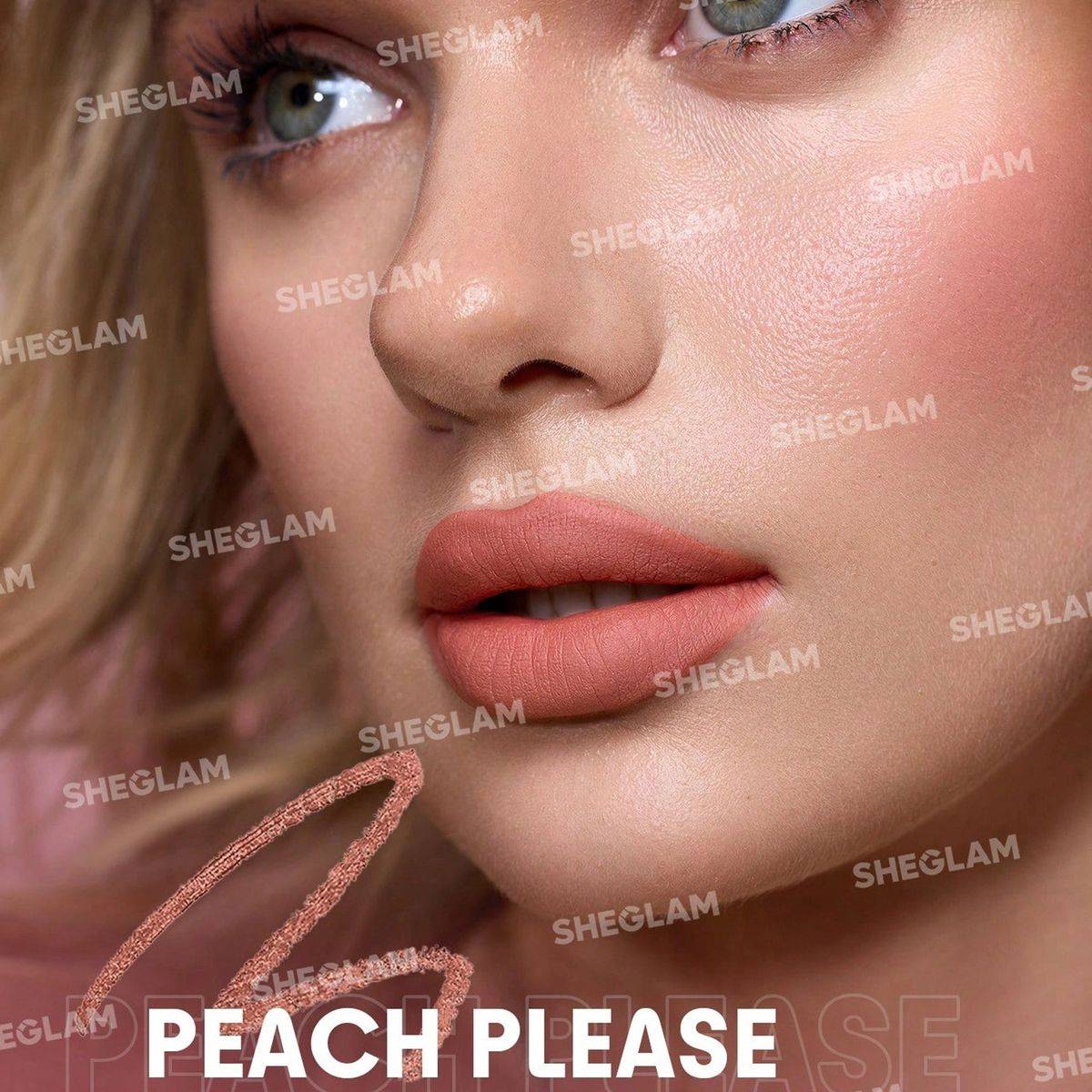 Sheglam Bold Booster Plumping Lip Liner Peach Please 0.20g - Image 7
