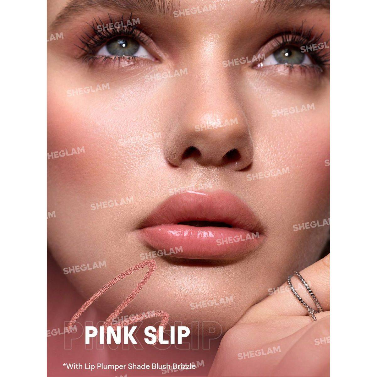Sheglam Bold Booster Plumping Lip Liner Pink Slip 0.20g - Image 5