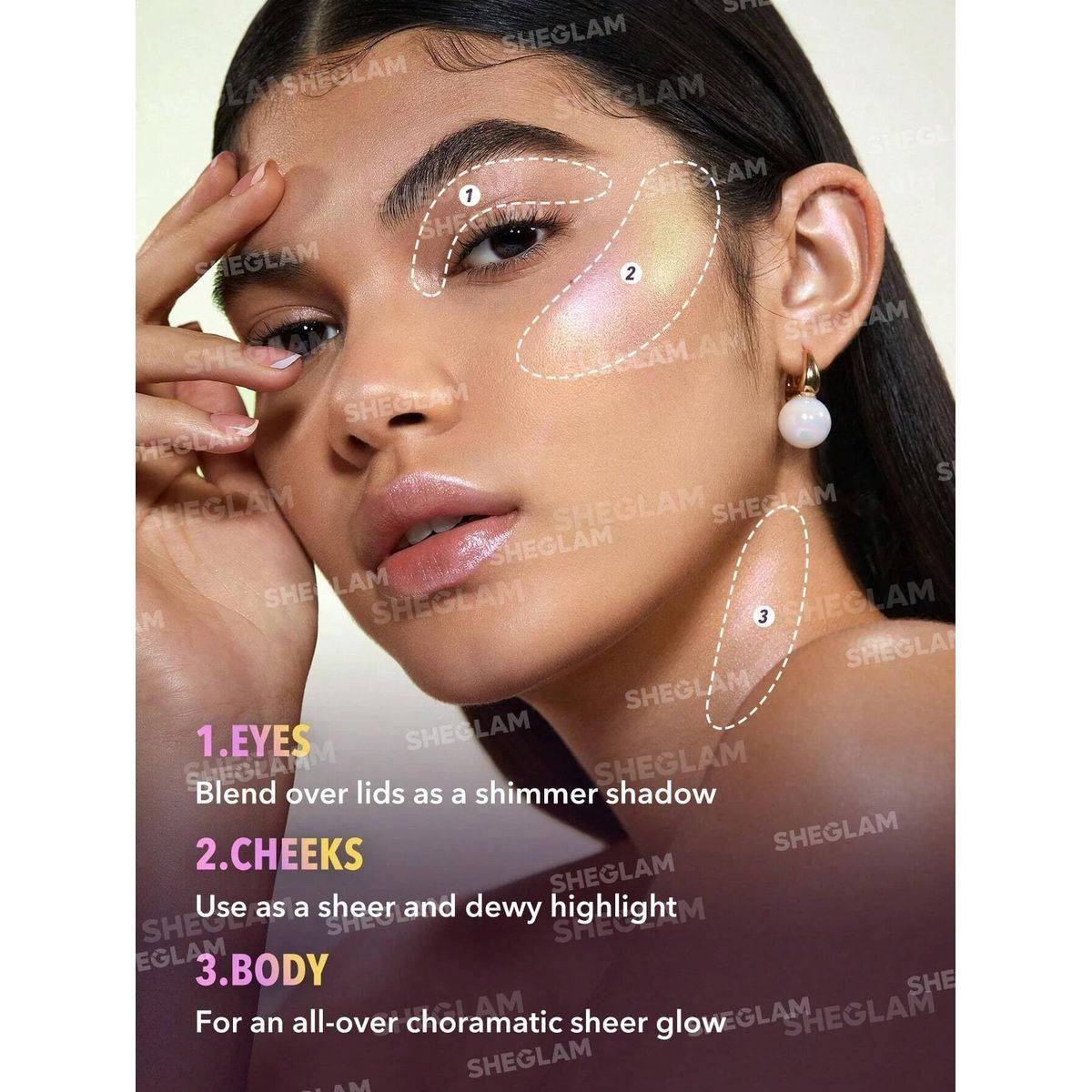 Sheglam Chroma-Glow Bloom Liquid Highlighter Flying Comet 5.2ml - Image 6