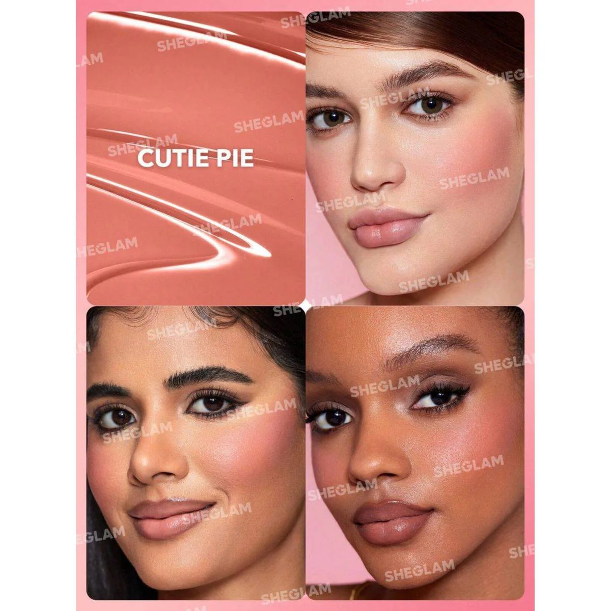 Sheglam Color Bloom Liquid Blush Matte Finish Cutie Pie 5.2ml - Image 5