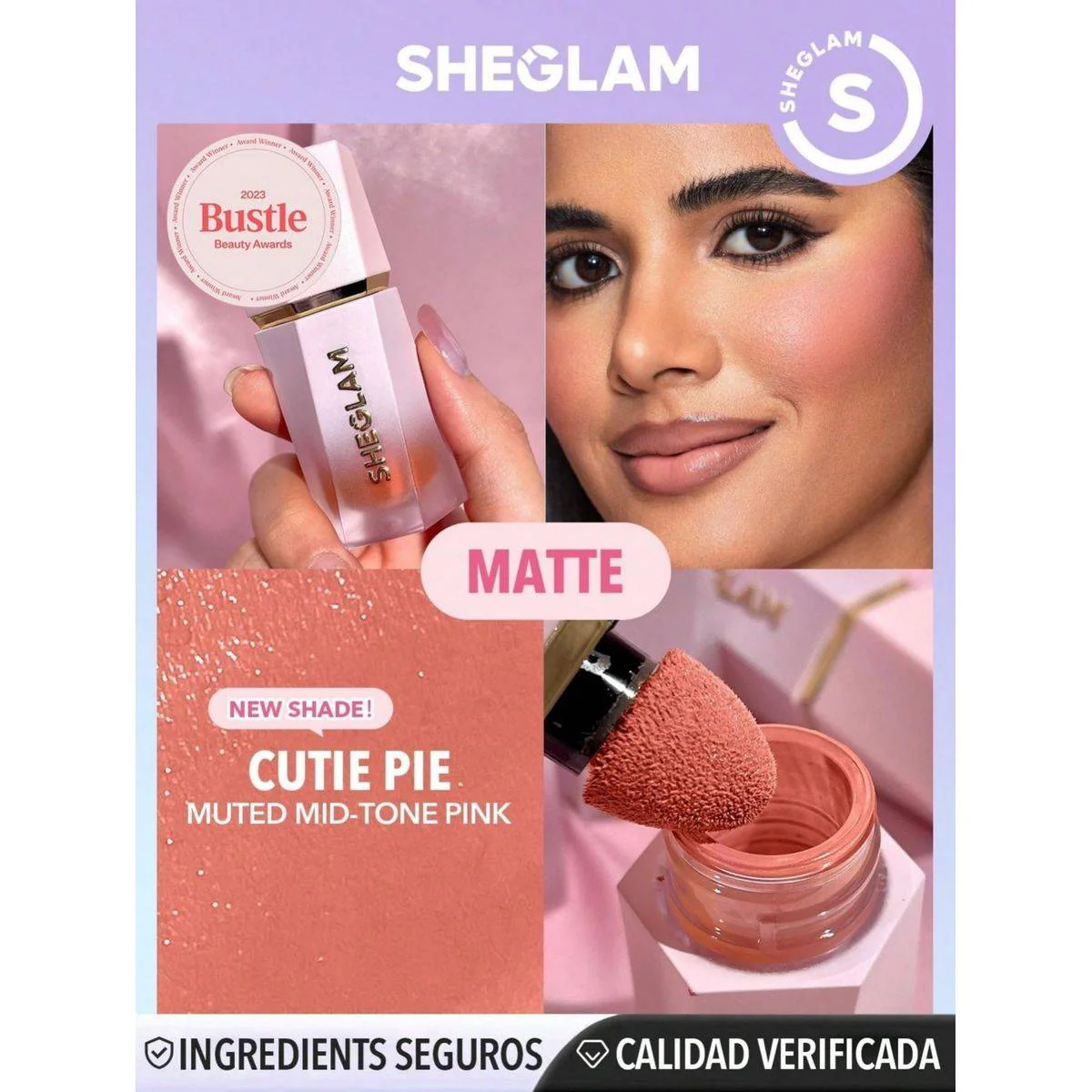 Sheglam Color Bloom Liquid Blush Matte Finish Cutie Pie 5.2ml - Image 7