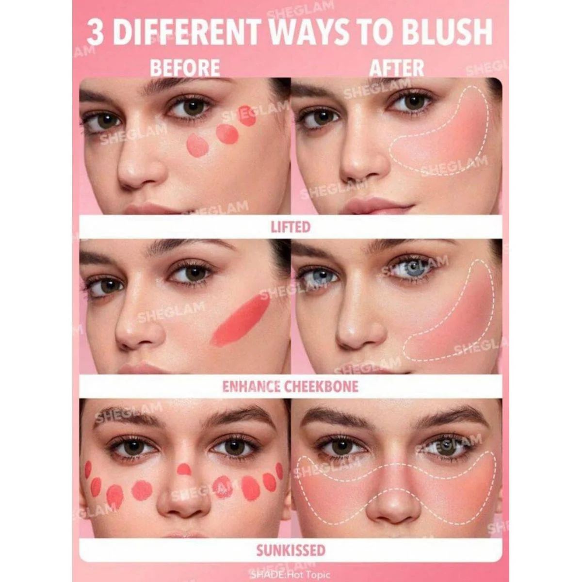 Sheglam Color Bloom Liquid Blush Matte Finish Real Deal 5.2ml - Image 3