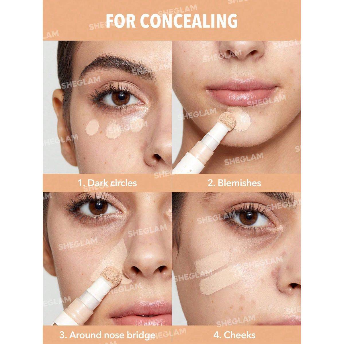 Sheglam Complexion Boost Concealer Buttercream 4.5g - Image 3
