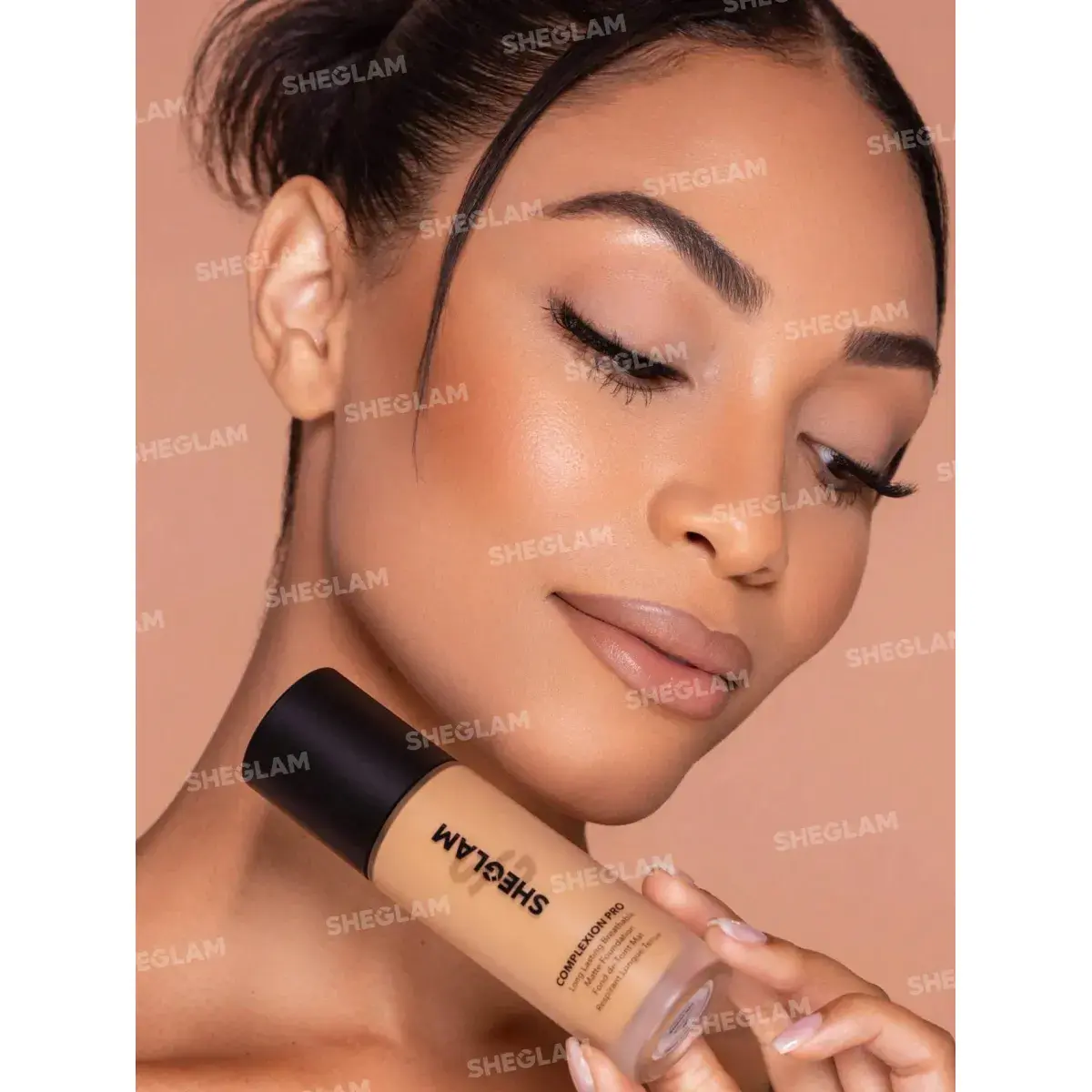 Sheglam Complexion Pro Long Lasting
Breathable Matte Foundation Golden 30ml - Image 4