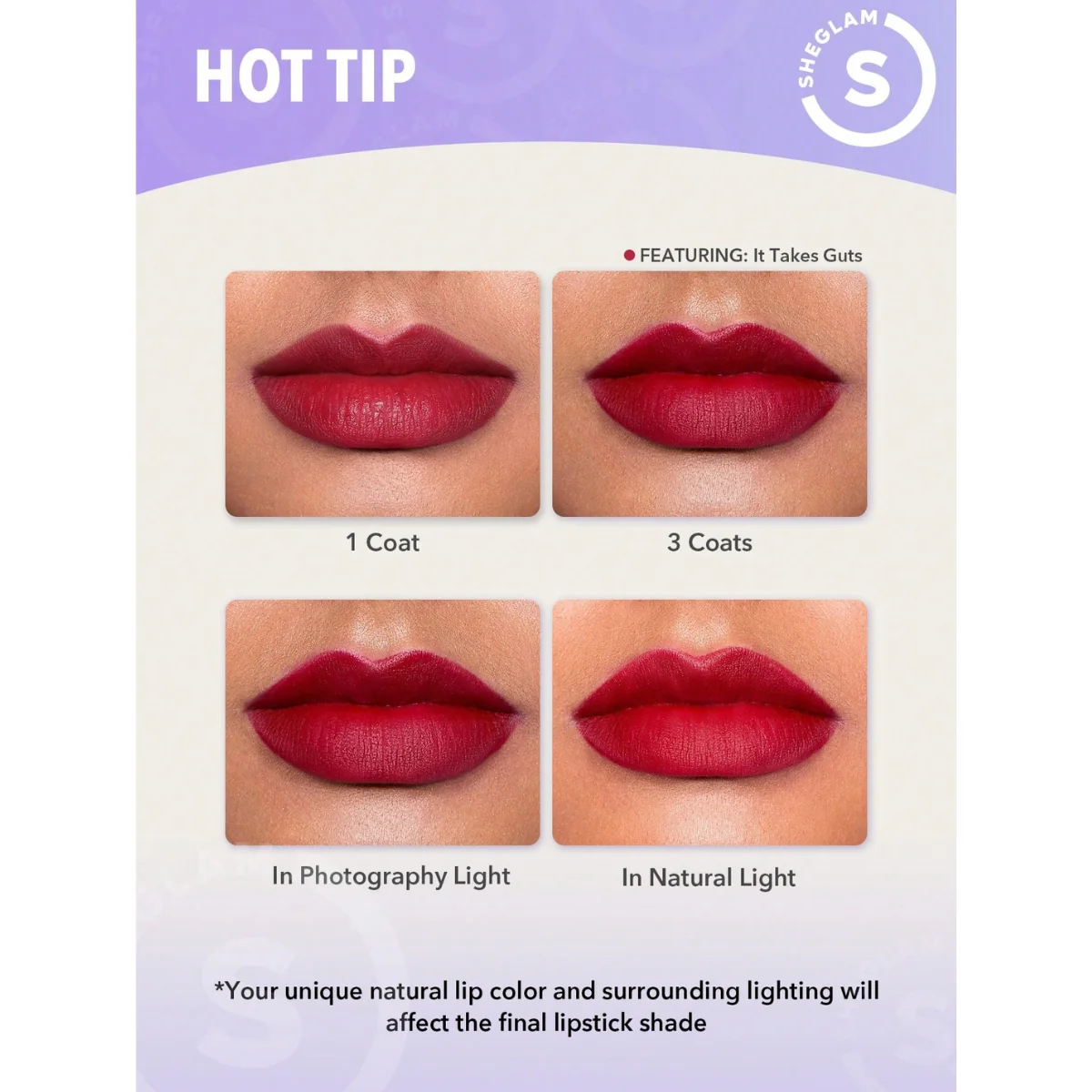 Sheglam Dynamatte Boom Long Lasting Matte Lipstick A Bold Plan 2.7g - Image 7