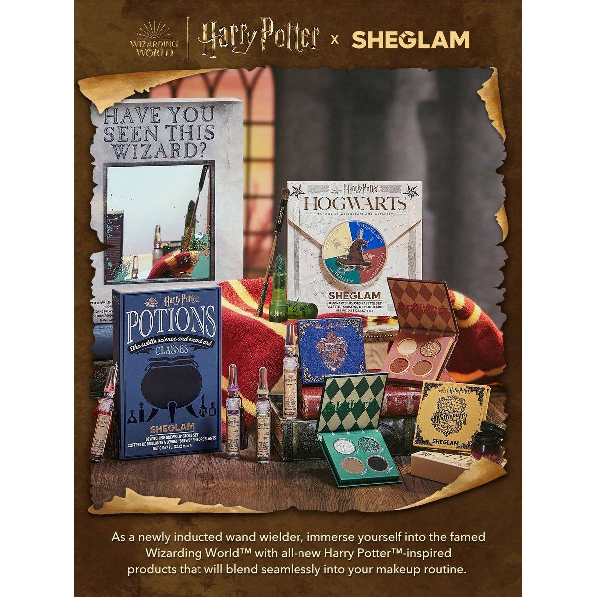 Sheglam Harry Potter Bewitching Brews Lip Gloss Set 4pcs - Image 2