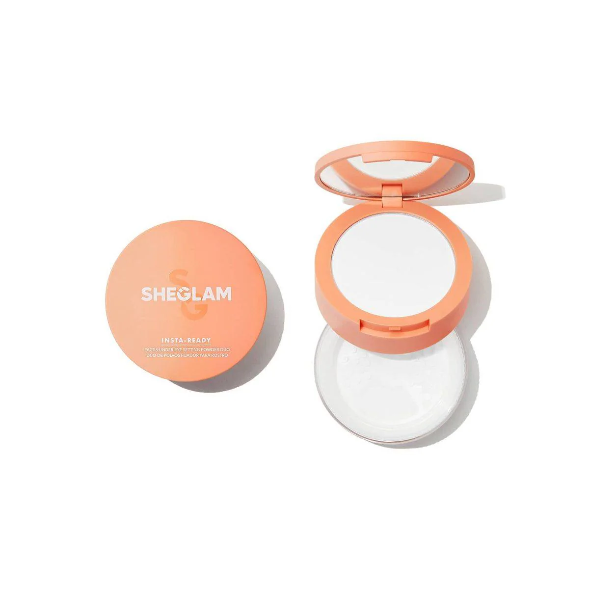 Sheglam Insta-Ready Face & Under Eye Setting Powder Duo Translucent