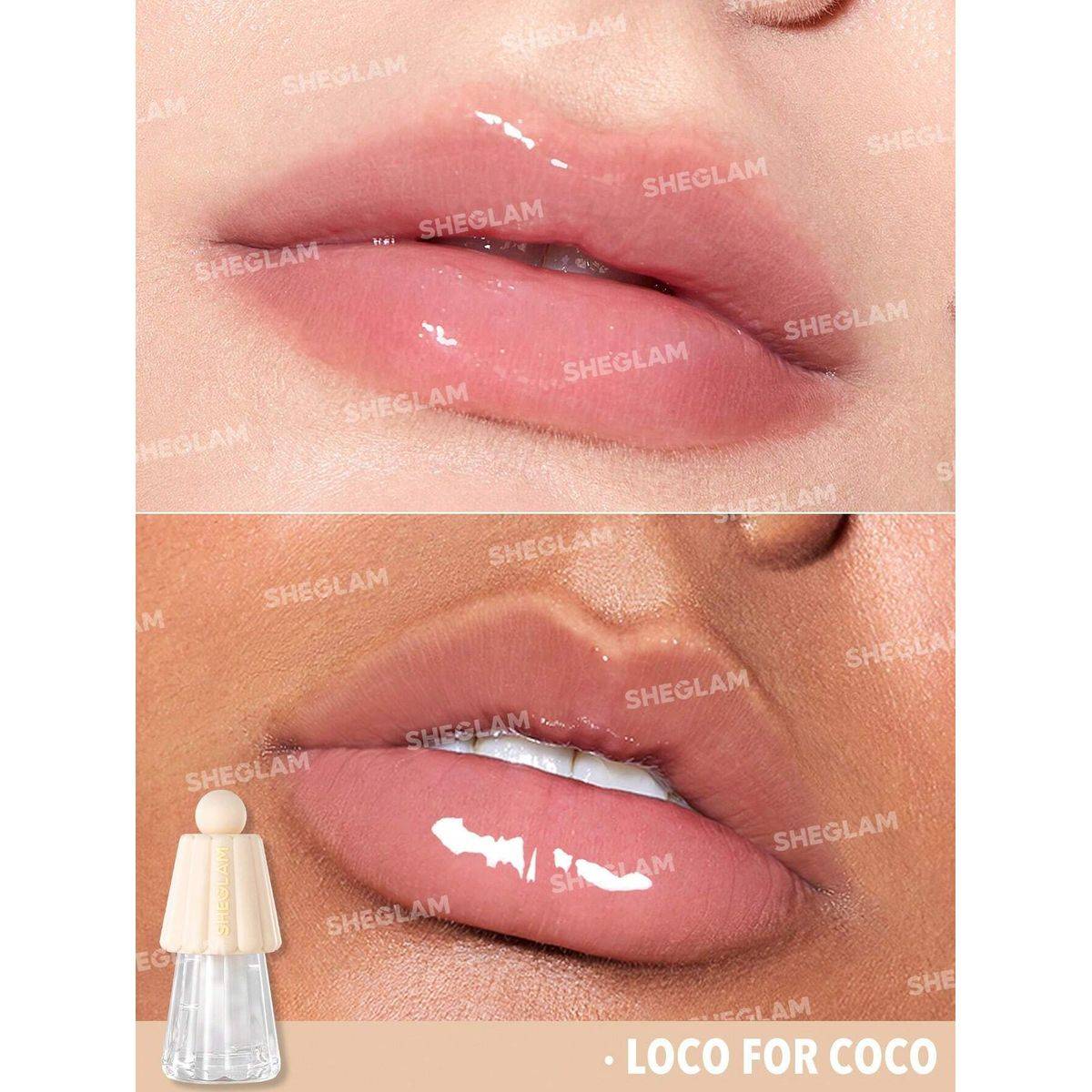 Sheglam Jelly Wow Hydrating Lip Oil Loco For Coco 6g - Image 3
