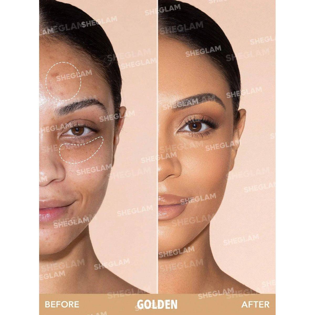 Sheglam Like Magic 12Hr Full Coverage Concealer Golden 3.8g - Image 2
