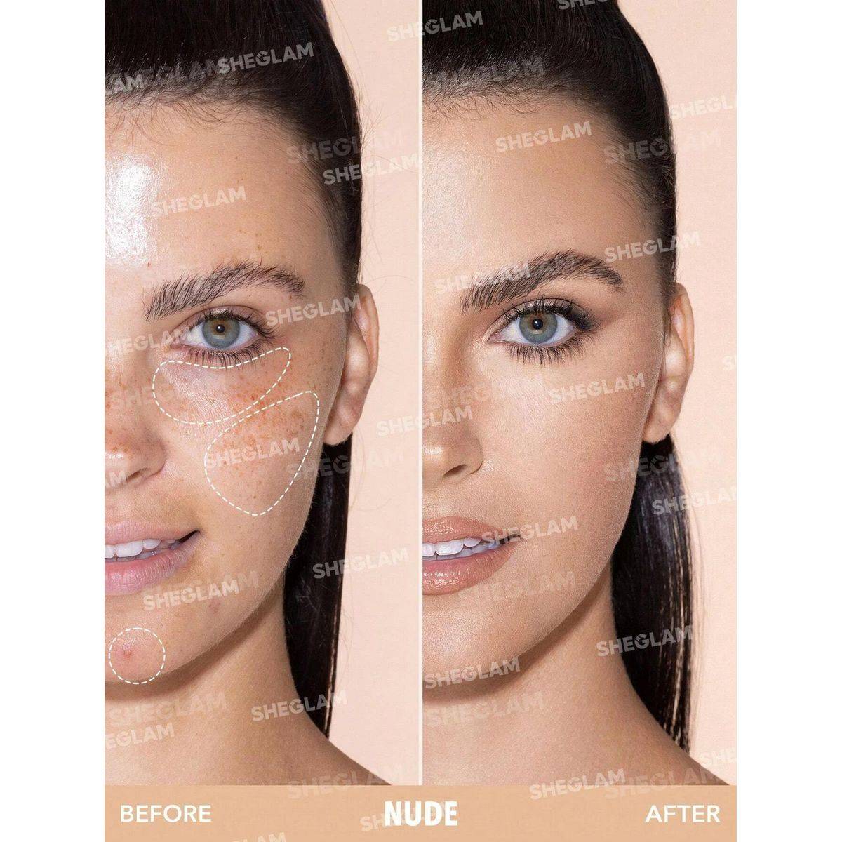 Sheglam Like Magic 12Hr Full Coverage Concealer Nude 3.8g - Image 3
