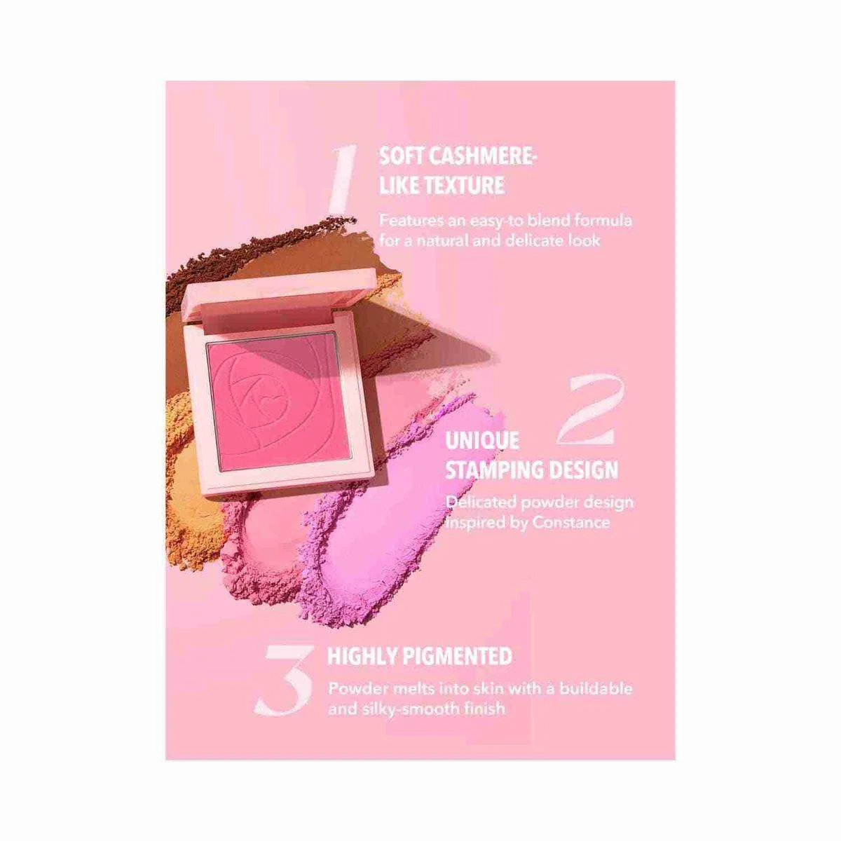 Sheglam Love Dive Tender Heart Powder Blush Dont Pink Twice 4.6g - Image 2