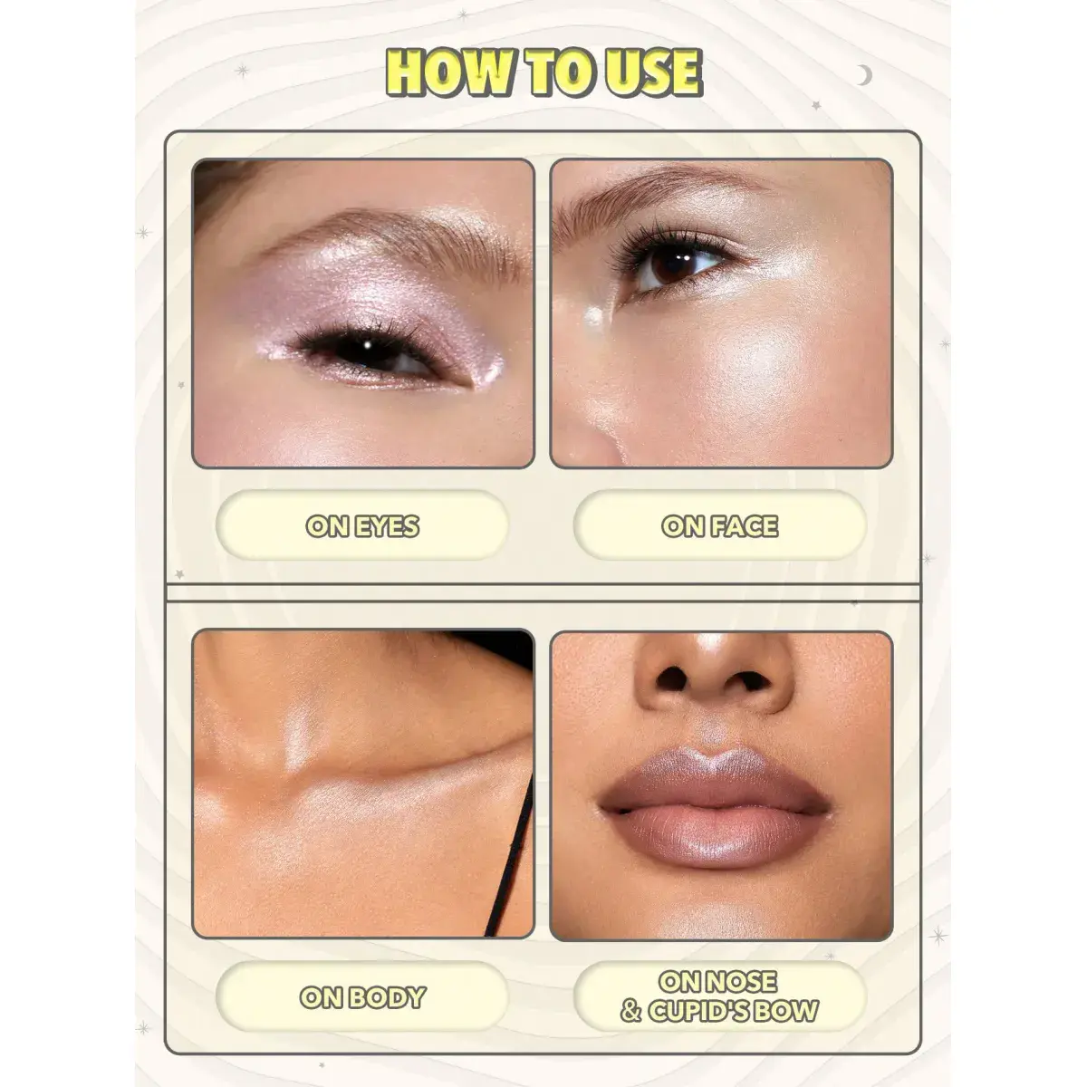 Sheglam Lunar Glow Highlighter Vanilla Frost 5g - Image 3