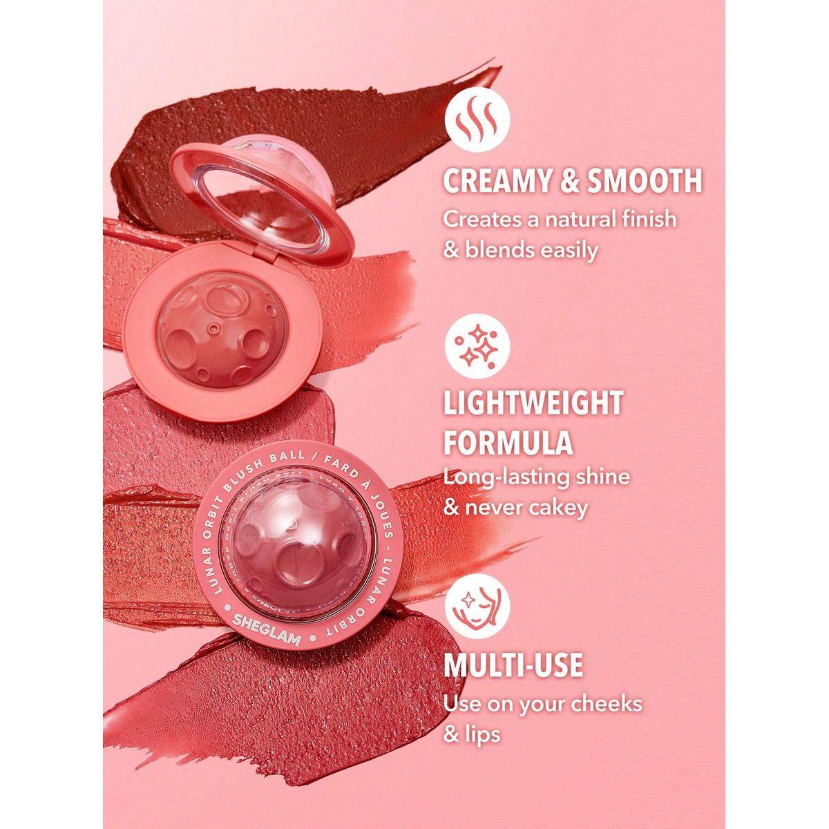 Sheglam Lunar Orbit Blush Ball Gravity 6g - Image 2