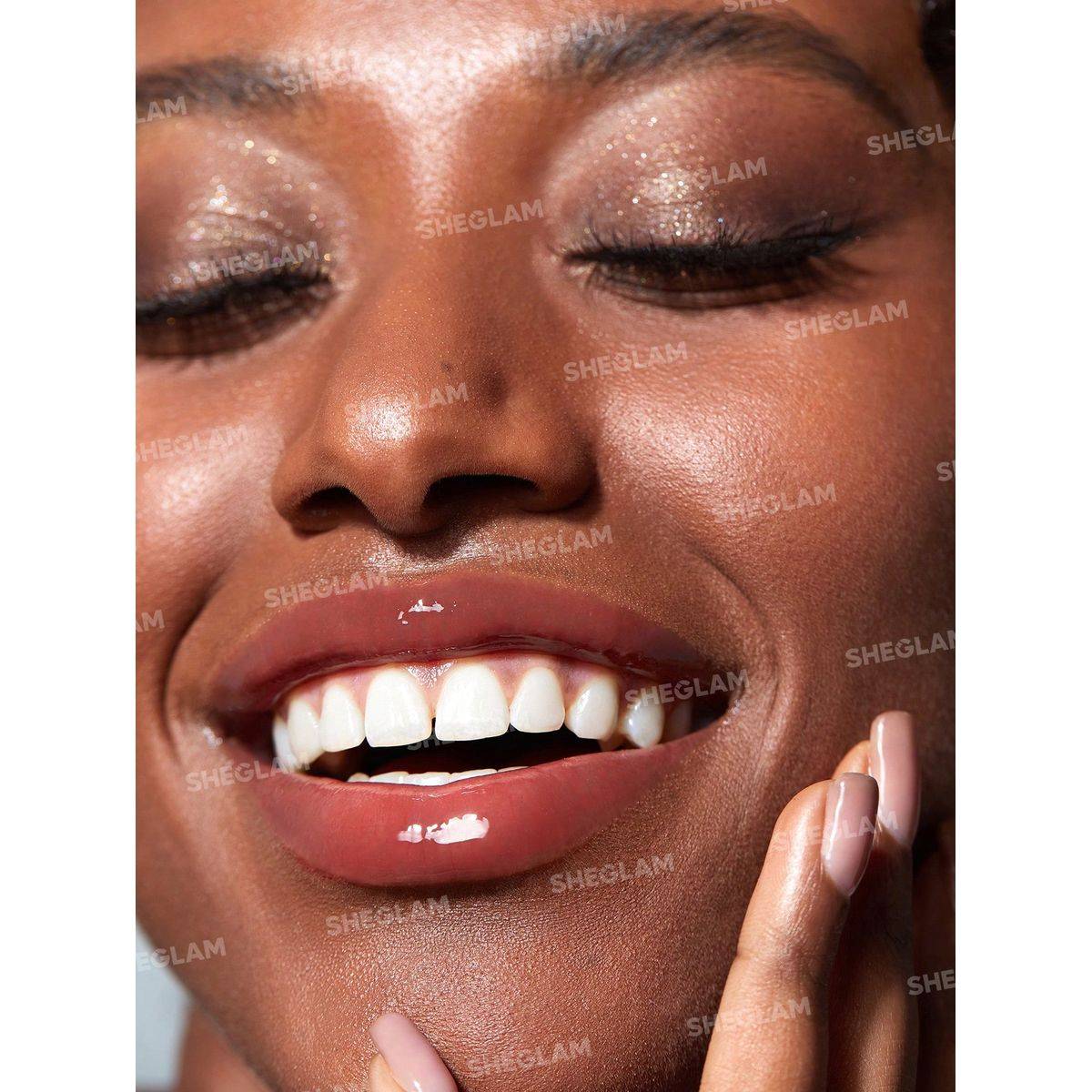 Sheglam Pout Perfect Shimmer Lip Plumper Sepia Kiss 2g - Image 3