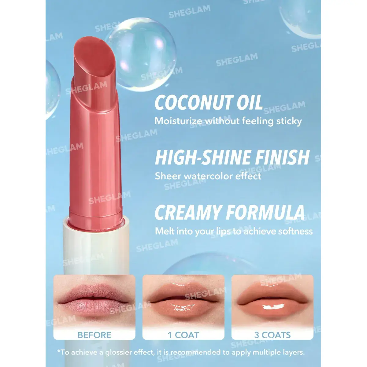 Sheglam Pout Perfect Shine Lip Plumper In Bloom 2g - Image 5