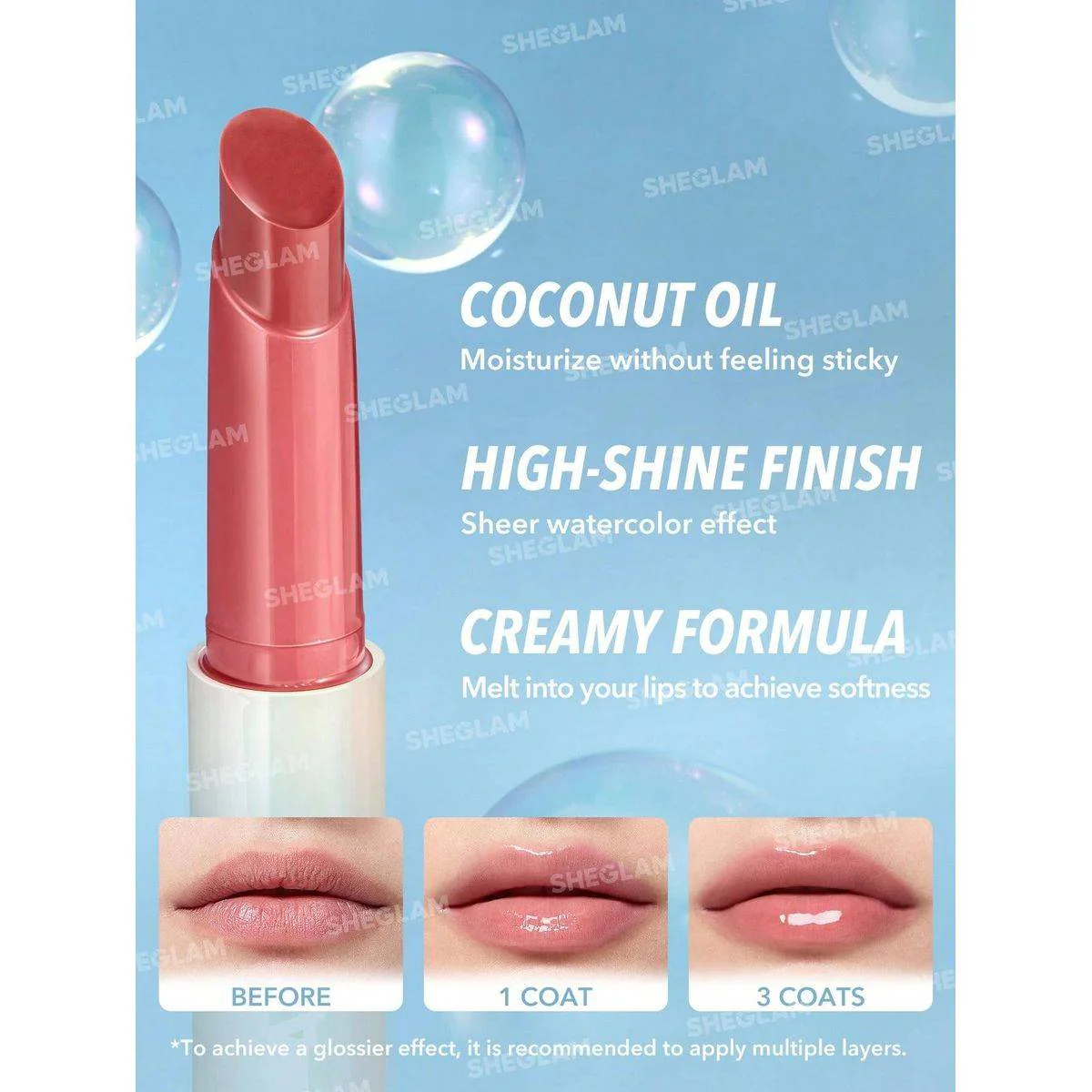 Sheglam Pout Perfect Shine Lip Plumper Pink
Flamingo 2g - Image 3