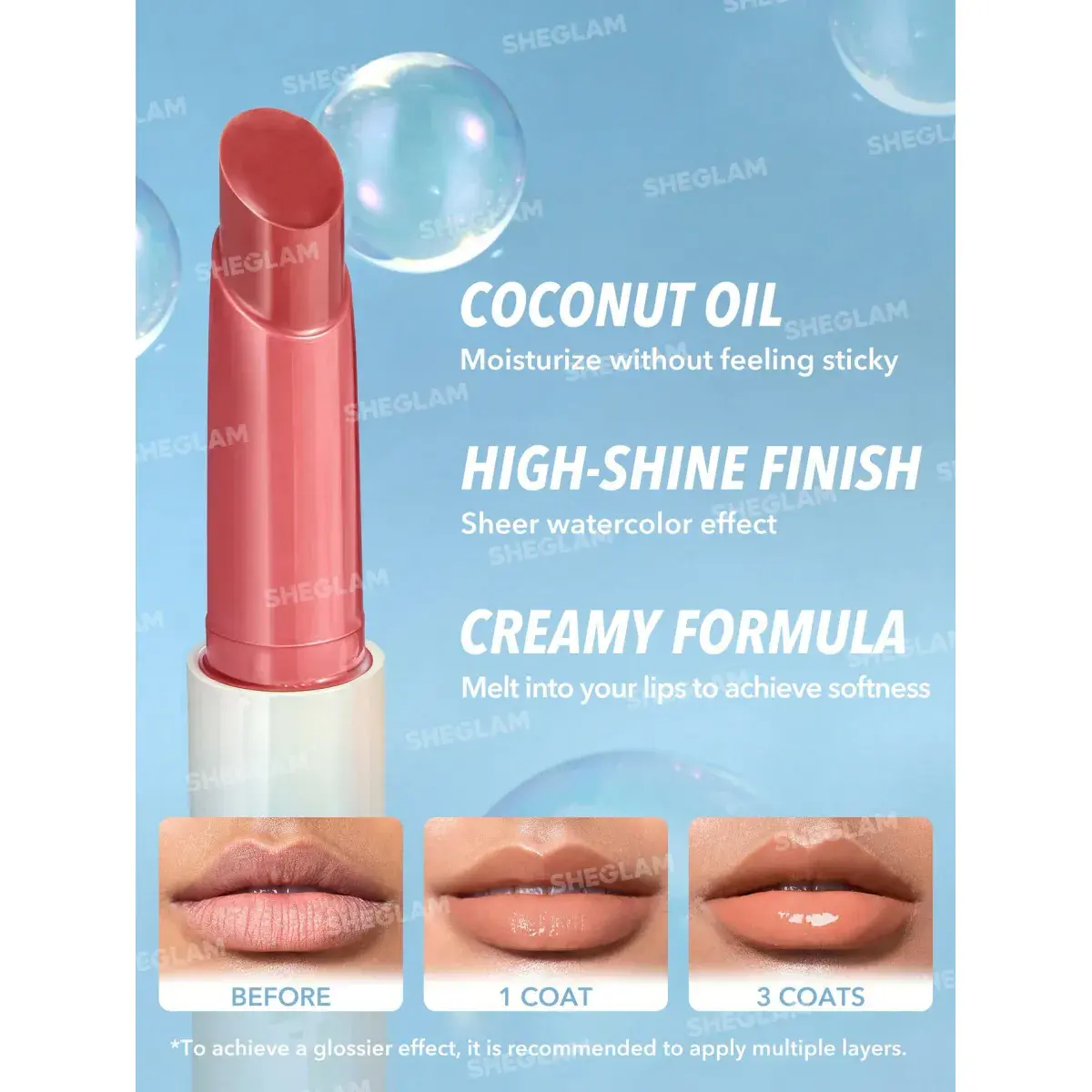 Sheglam Pout Perfect Shine Lip Plumper Walk on the Beach 2g - Image 4