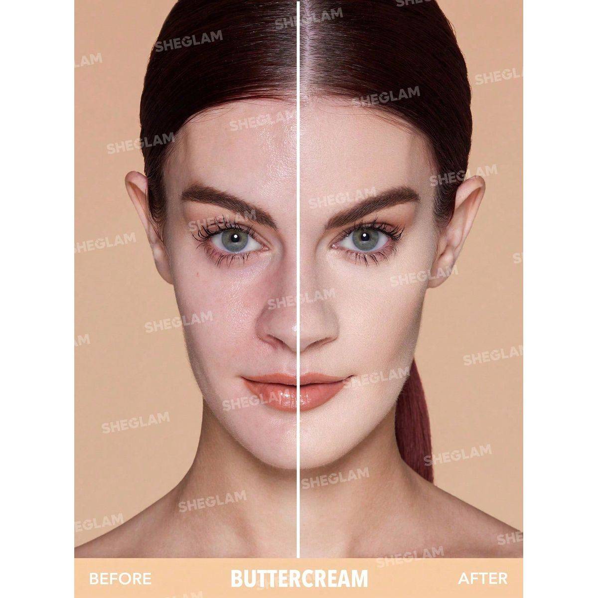 Sheglam Skin Focus High Coverage Powder Foundation Buttercream 11g - Image 6
