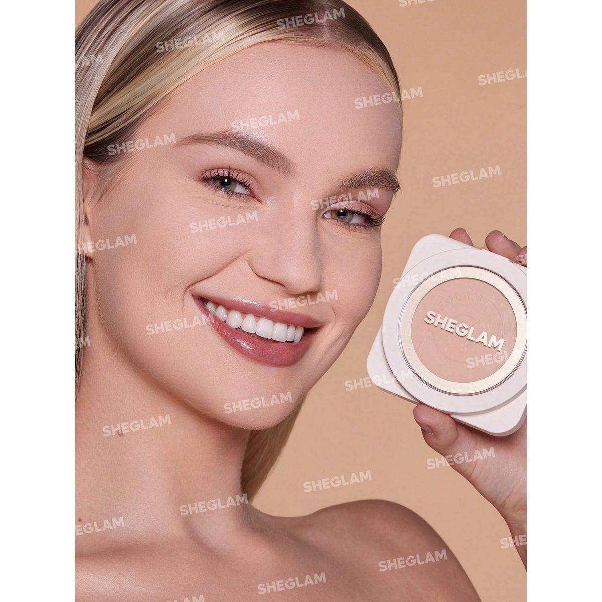 Sheglam Skin Focus High Coverage Powder Foundation Porcelain 11g - Image 2