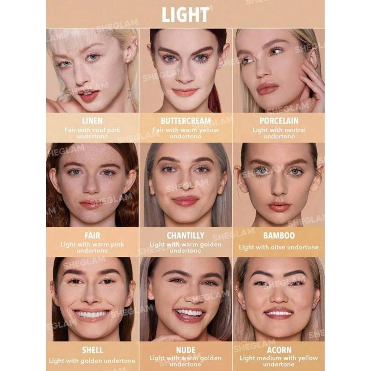Sheglam Skin Focus High Coverage Powder Foundation Shell 11g - Image 4