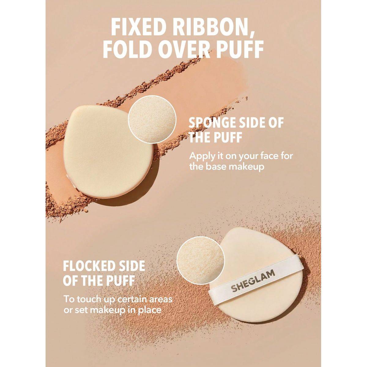 Sheglam Skin Focus High Coverage Powder Foundation Shell 11g - Image 5