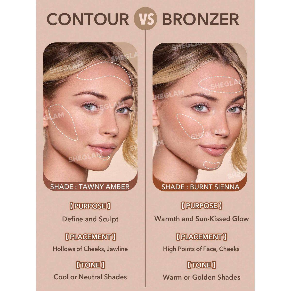 Sheglam Sun Sculpt Liquid Contour Warm Honey 5.2ml - Image 5