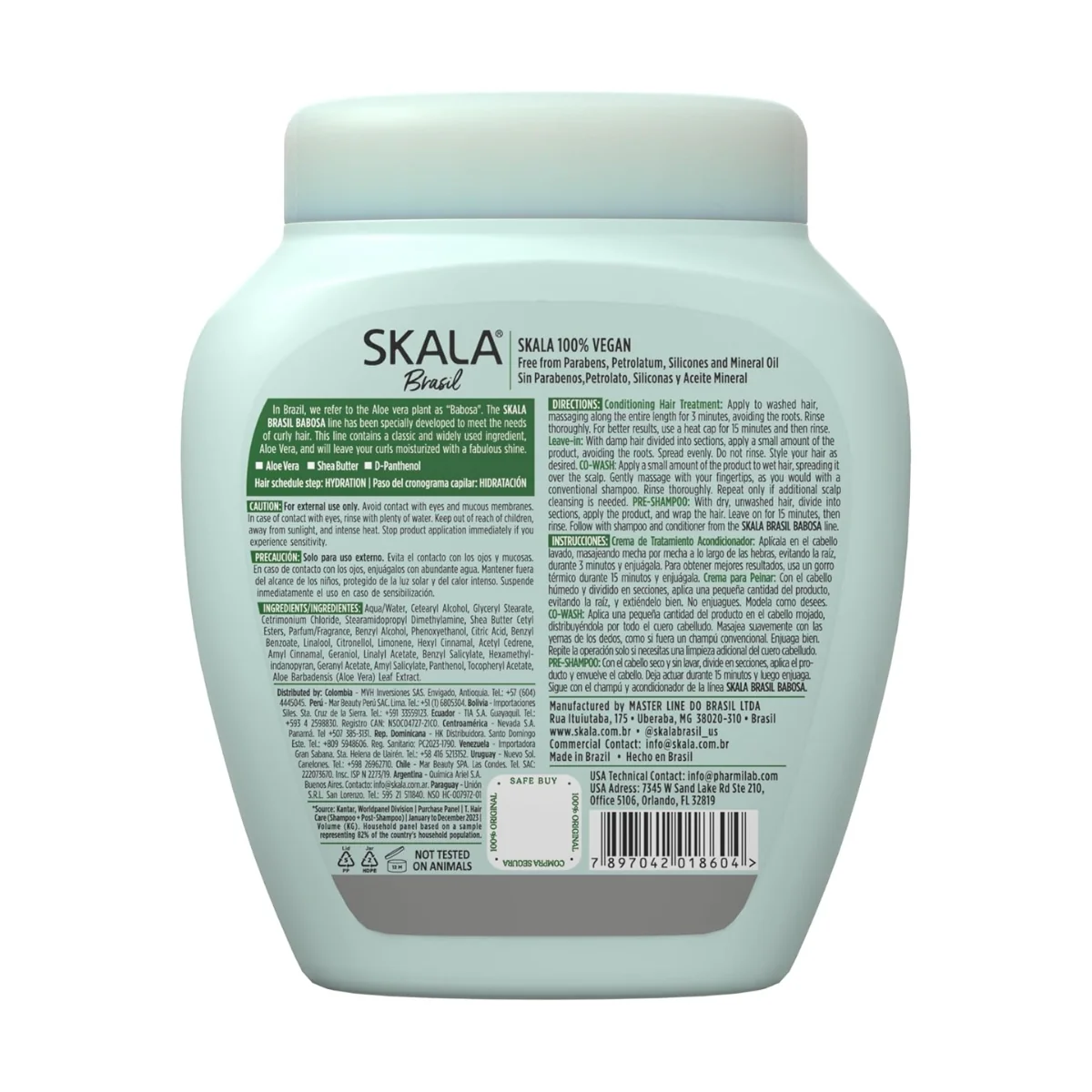 Skala Brasil Babosa Hair Treatment Cream 1kg - Image 2