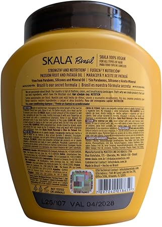 Skala Brasil Maracuja Hair Treatment Cream 1kg - Image 2