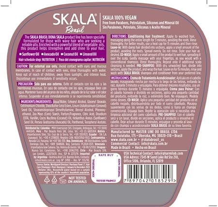 Skala Brasil Dona Skala Hair Treatment Conditioning 1kg - Image 2