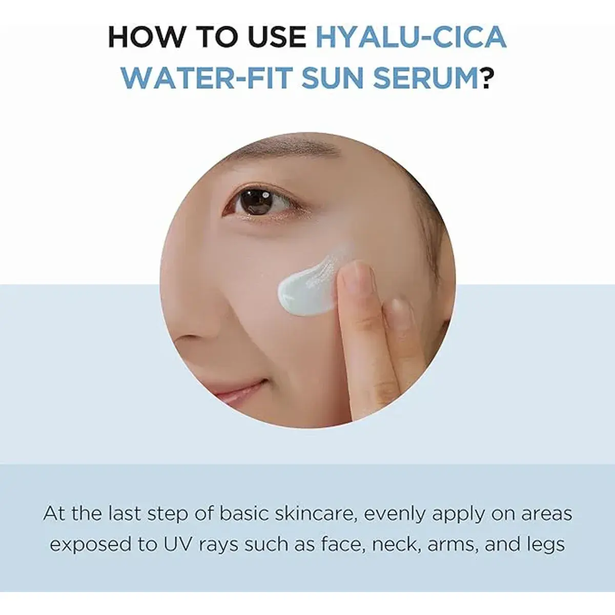 Skin1004 Madagascar Centella Hyalu-Cica Water-Fit Sun Serum SPF50+ 50ml - Image 6